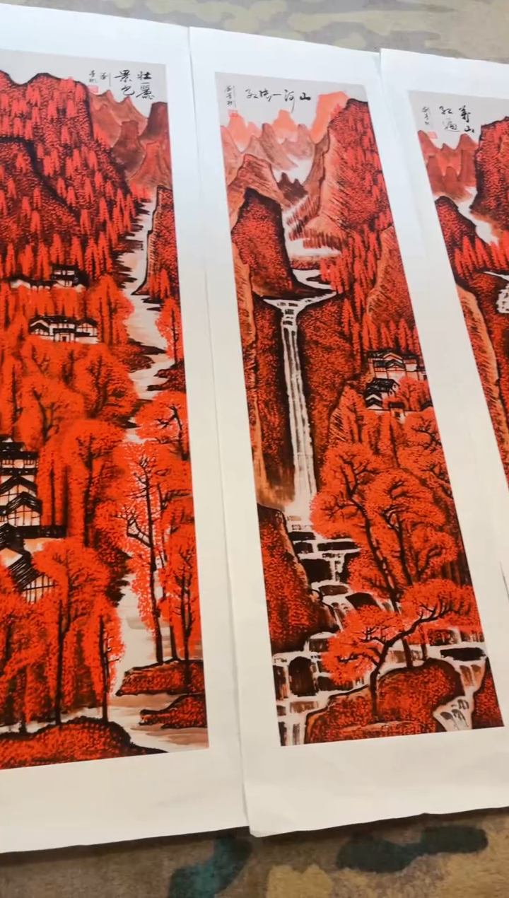 国画匠铜文心甄选国画系列一套