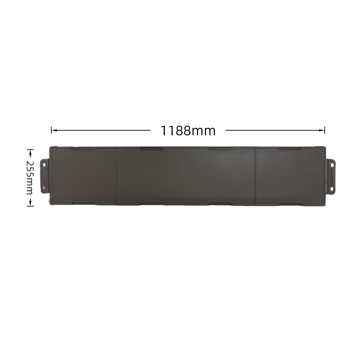 一二三层双柜置物层板进口HDPE材料加两根加强方管支撑玄关简约