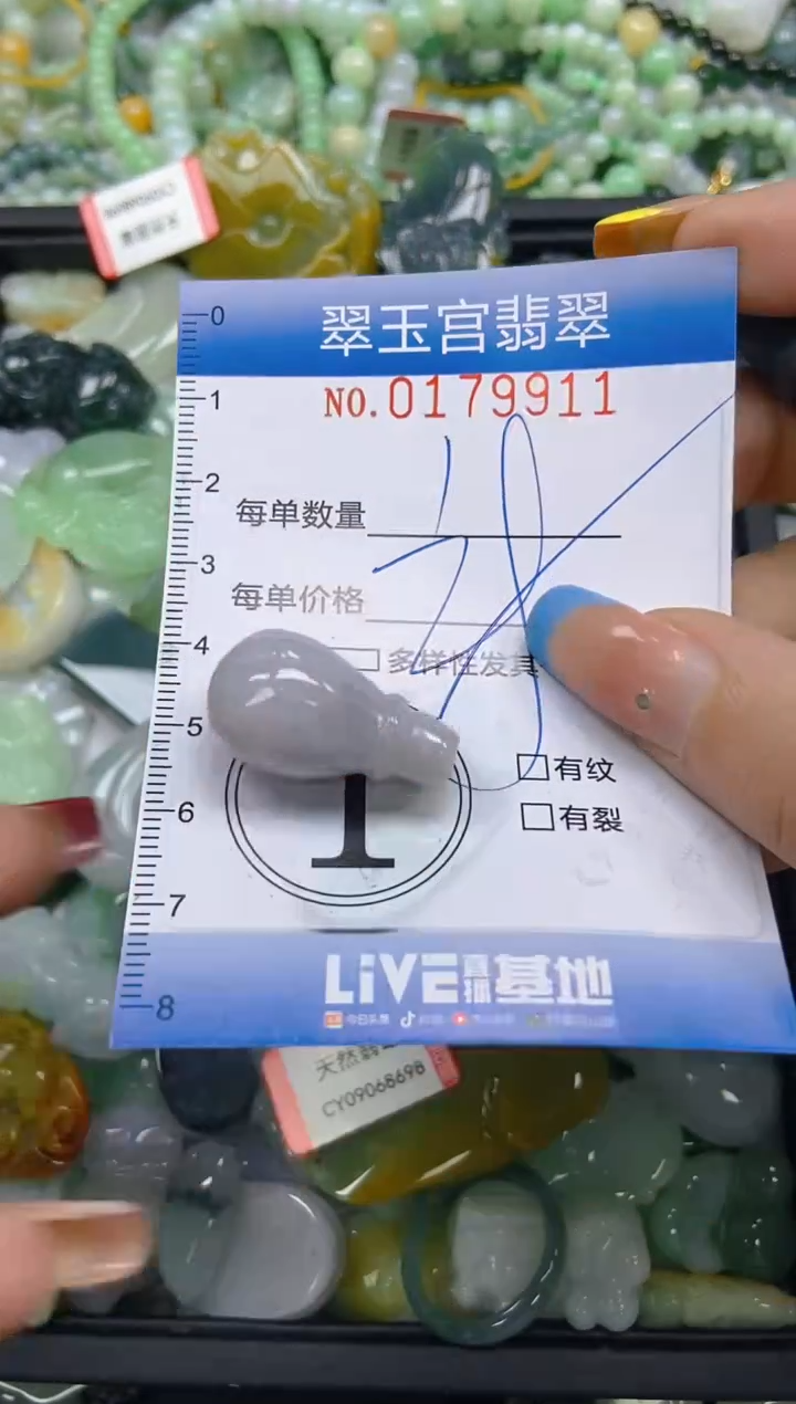 翡翠未镶嵌颈饰闪购0179911