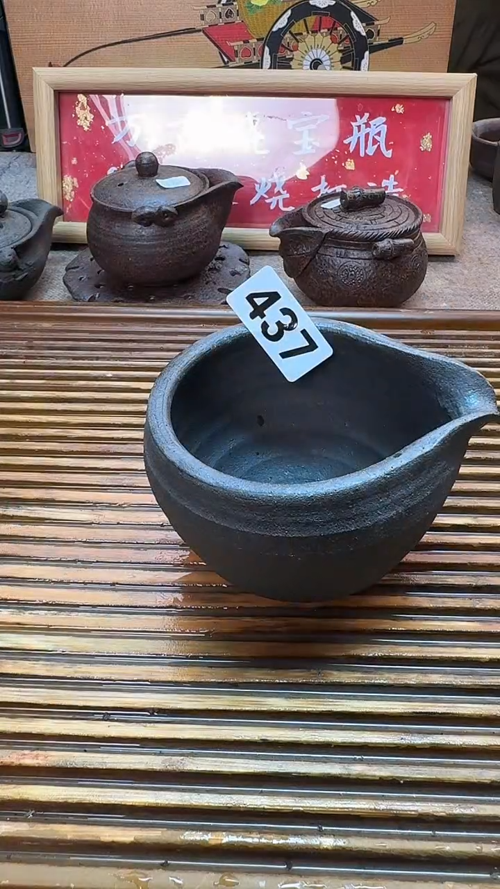 手工粗陶茶具每只不一样