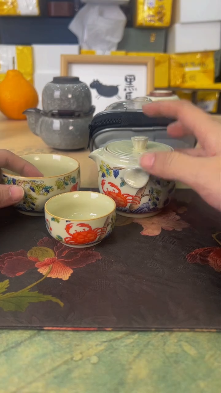 【闪购商品】旅行茶具炸炸炸炸咋