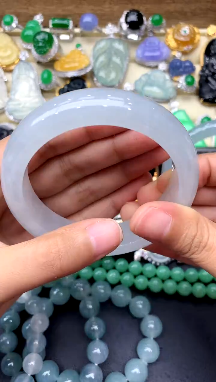 【闪购商品】翡翠手镯未镶嵌296-中国好珍宝