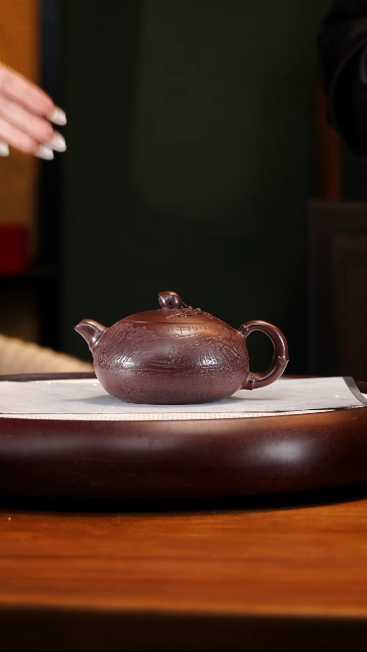 GJF21紫茄泥寿桃360cc