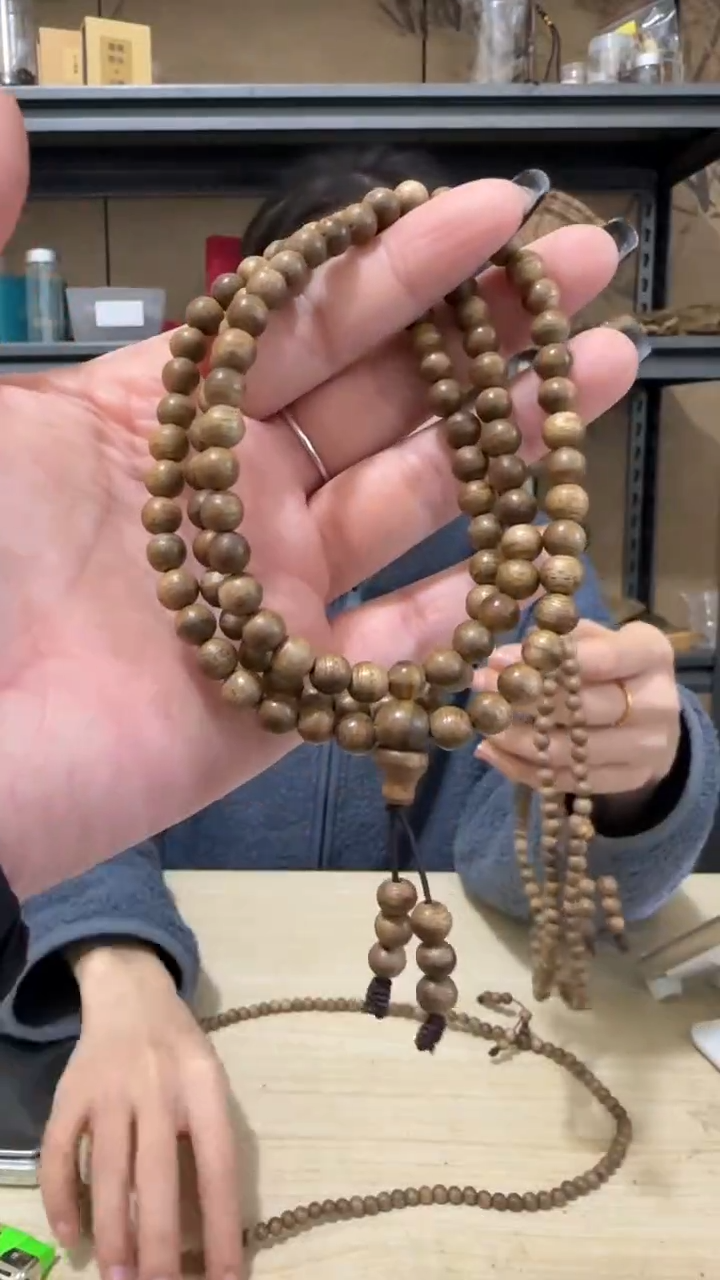 【闪购商品】沉香手串2号马来西亚西马圆珠多圈多样性一条卡6