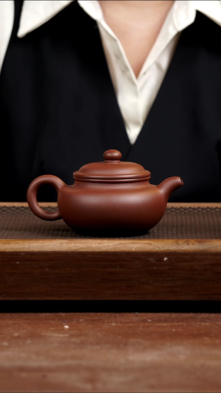 茶壶紫砂底槽青仿古225CC