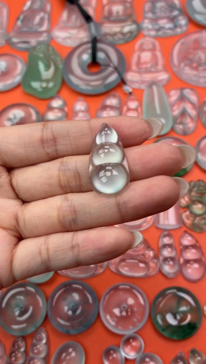 吊坠(不含链)未镶嵌翡翠22 豆子 30.9 15.6 6.0