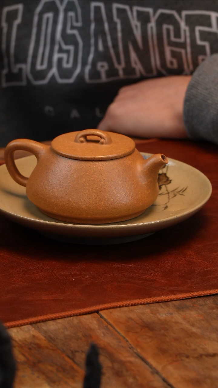 【闪购商品】紫砂茶壶如意石瓢壶