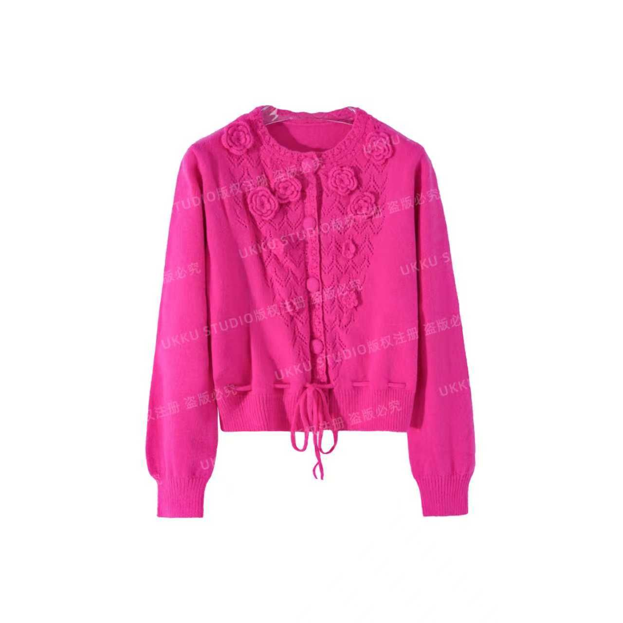 沐【UKKU STUDIO】设计师轻奢高定设计百搭个性针织衫315250