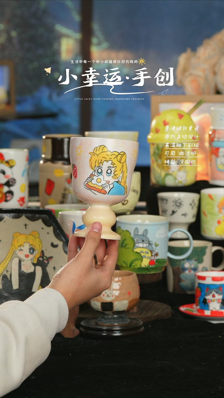 【闪购商品】景德镇纯手工手绘