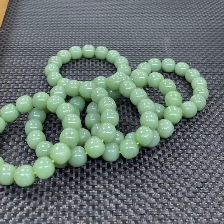 【老郑家】和田玉手串 约14mm+ （多样性发1件）