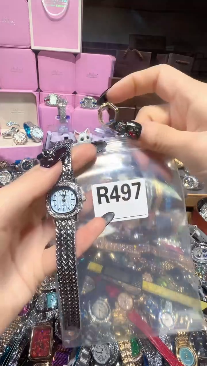 石英机芯不锈钢不锈钢直播定闪专用