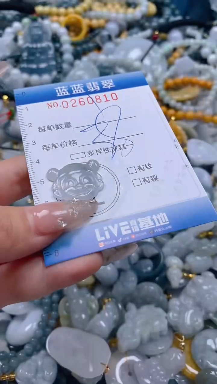 翡翠未镶嵌颈饰闪购0260810