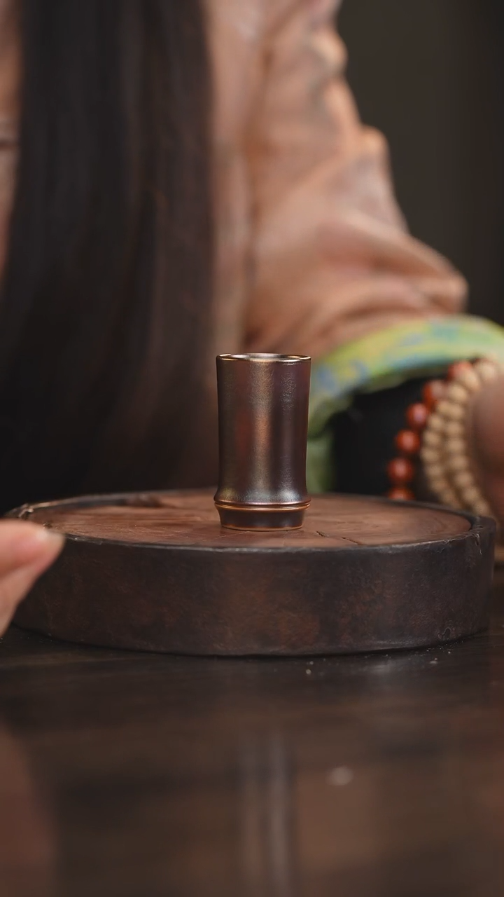 【闪购商品】杯71柴房陶瓷丨窑宝闻香杯