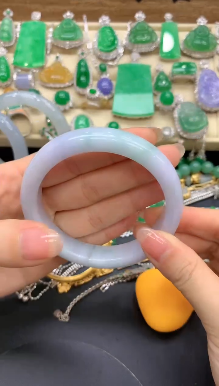 【闪购商品】翡翠手镯未镶嵌348-中国好珍宝