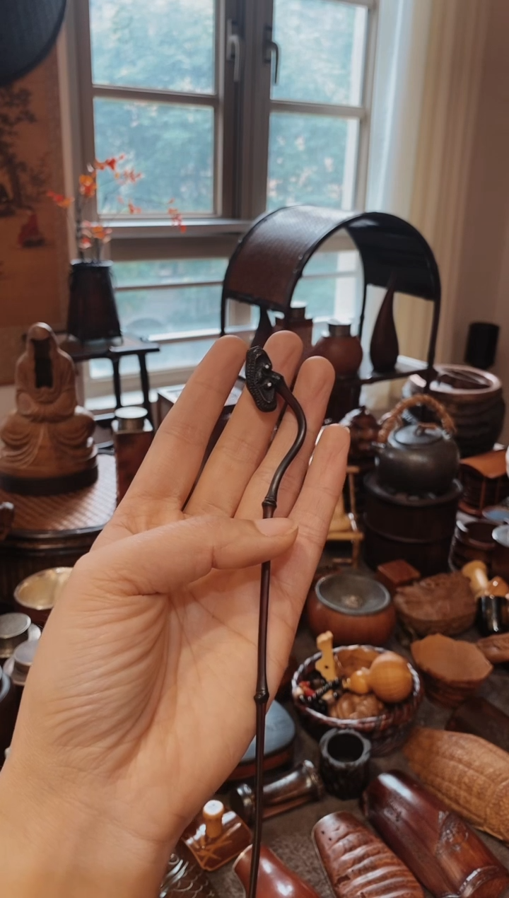 G*生竹子如意精品茶拨