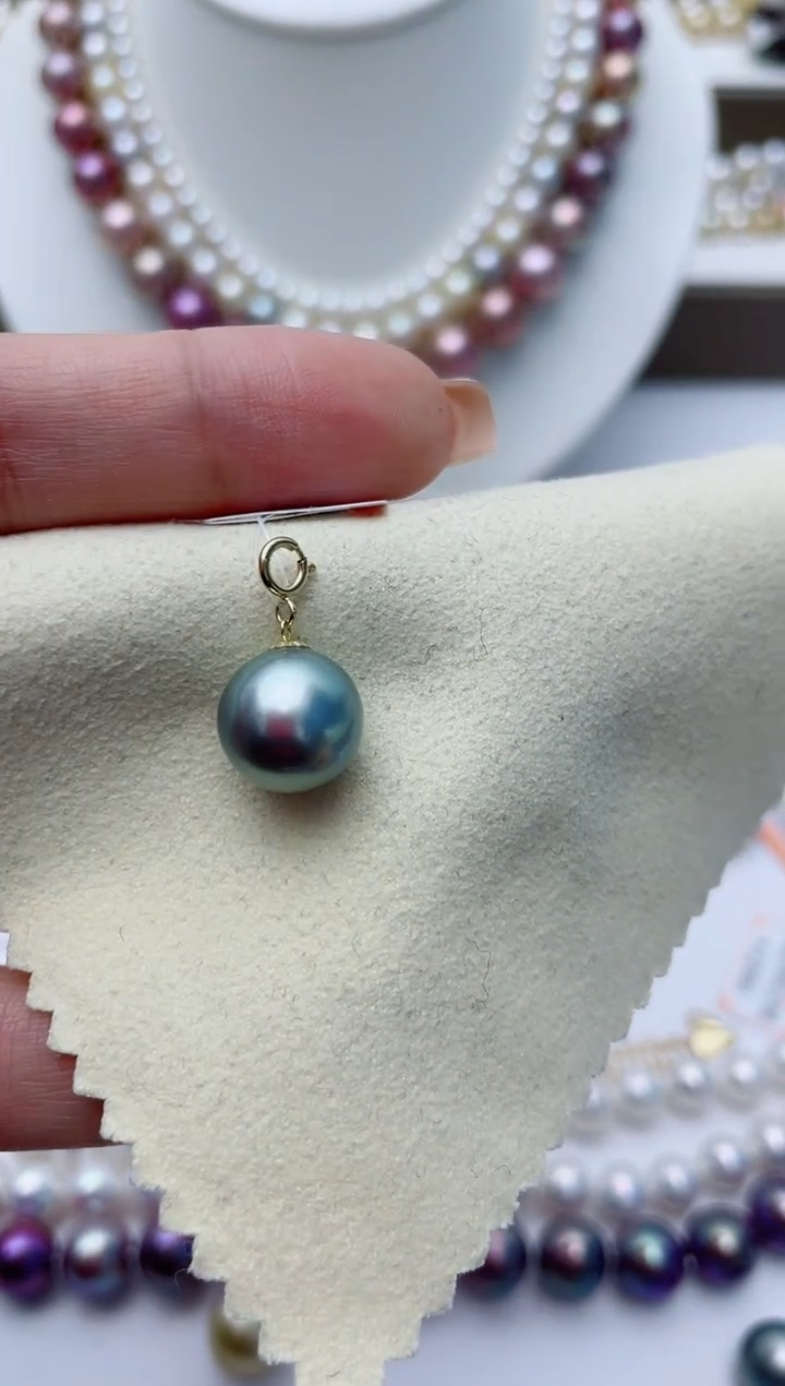 【闪购商品】海水珍珠颈饰18K金镶嵌W102