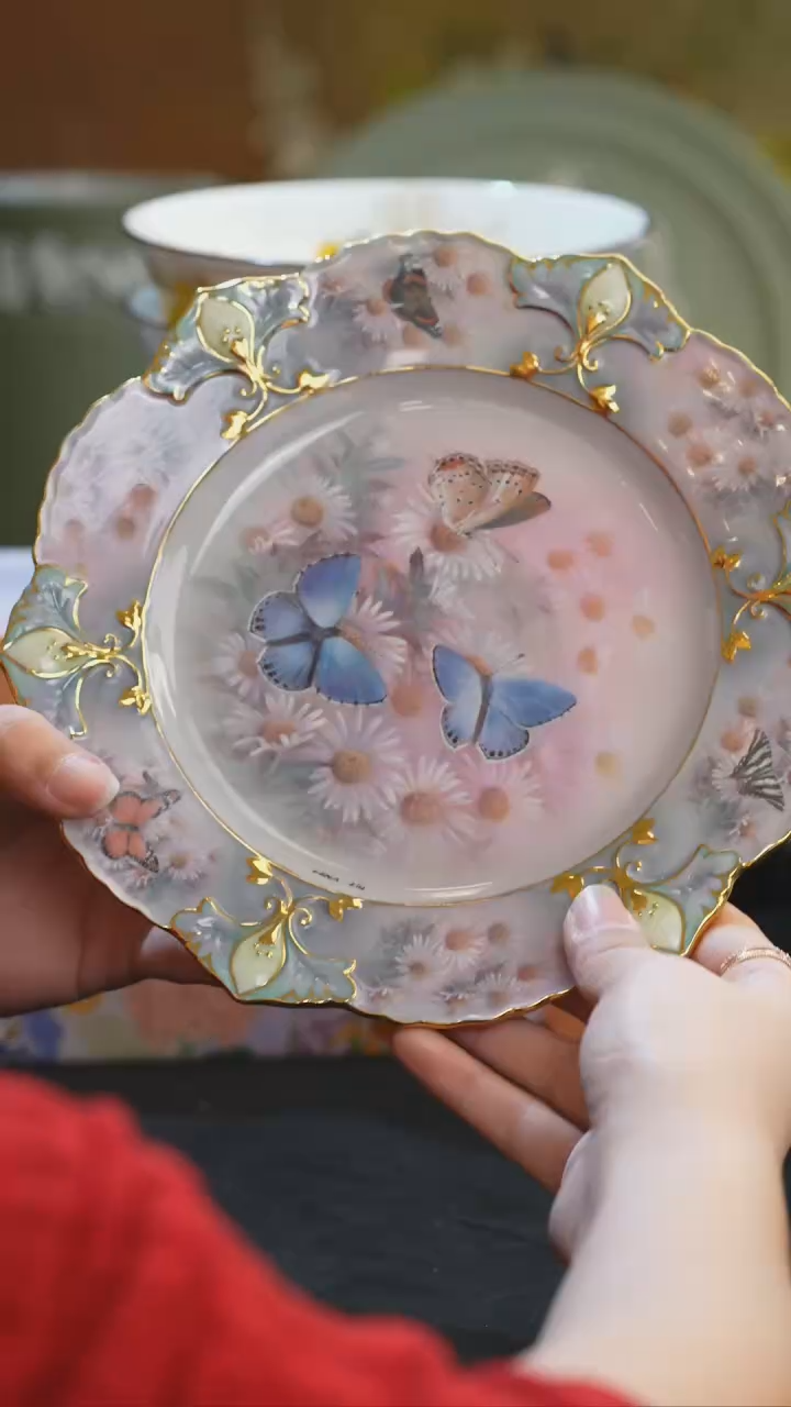 【闪购商品】摆件米多家中古瓷器如图所示520