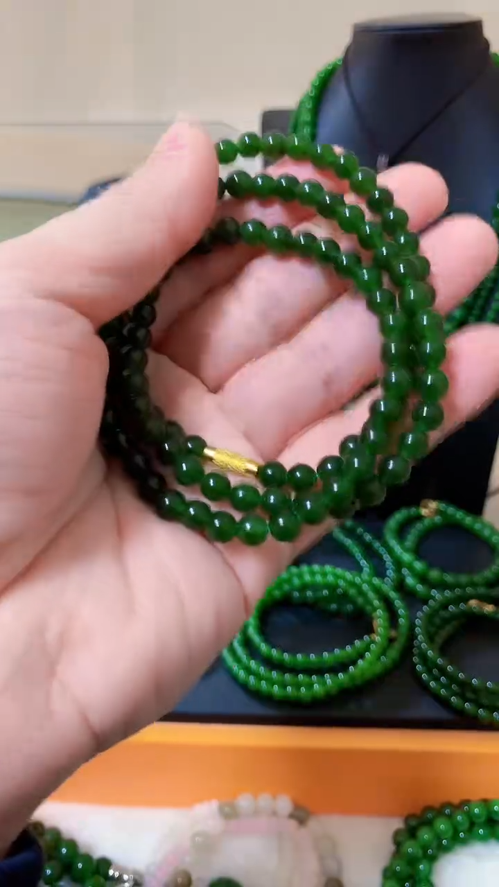 【闪购商品】和田玉（碧玉）项链未镶嵌6