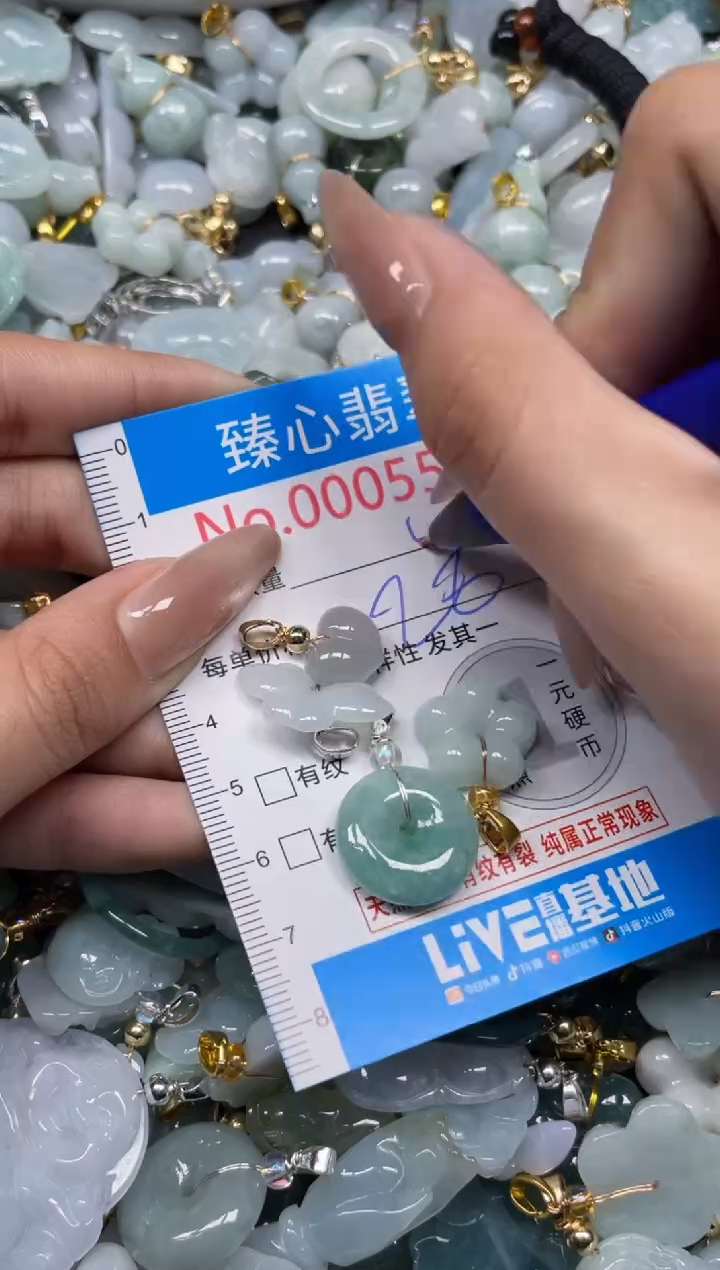 颈饰未镶嵌翡翠5533