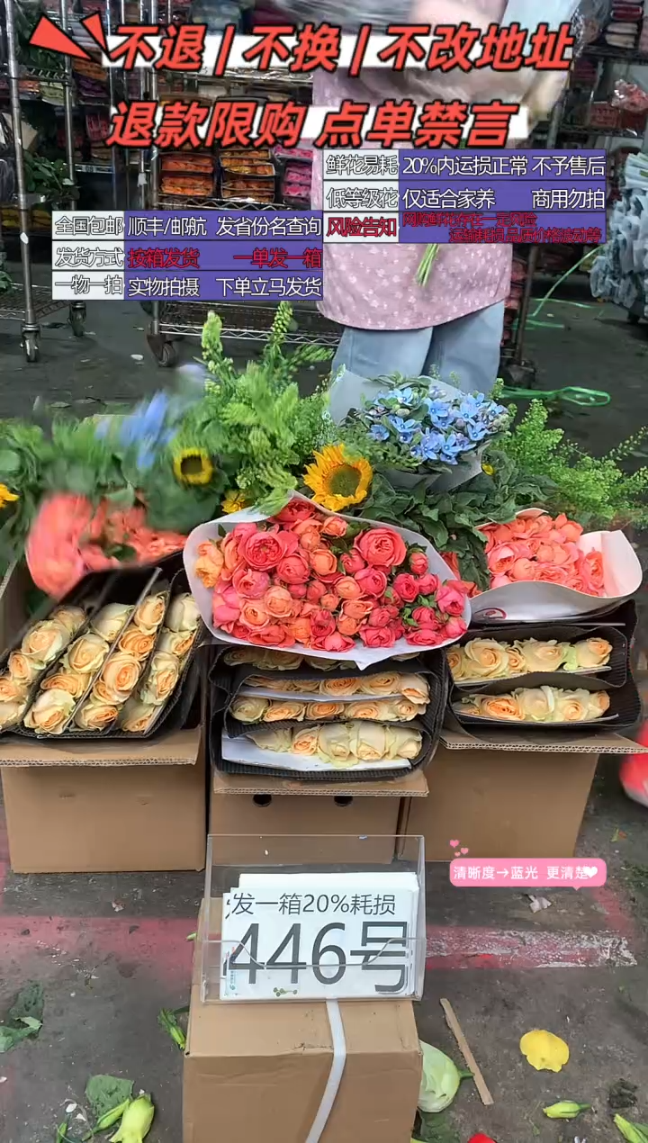 446号♥含20%耗损发一箱