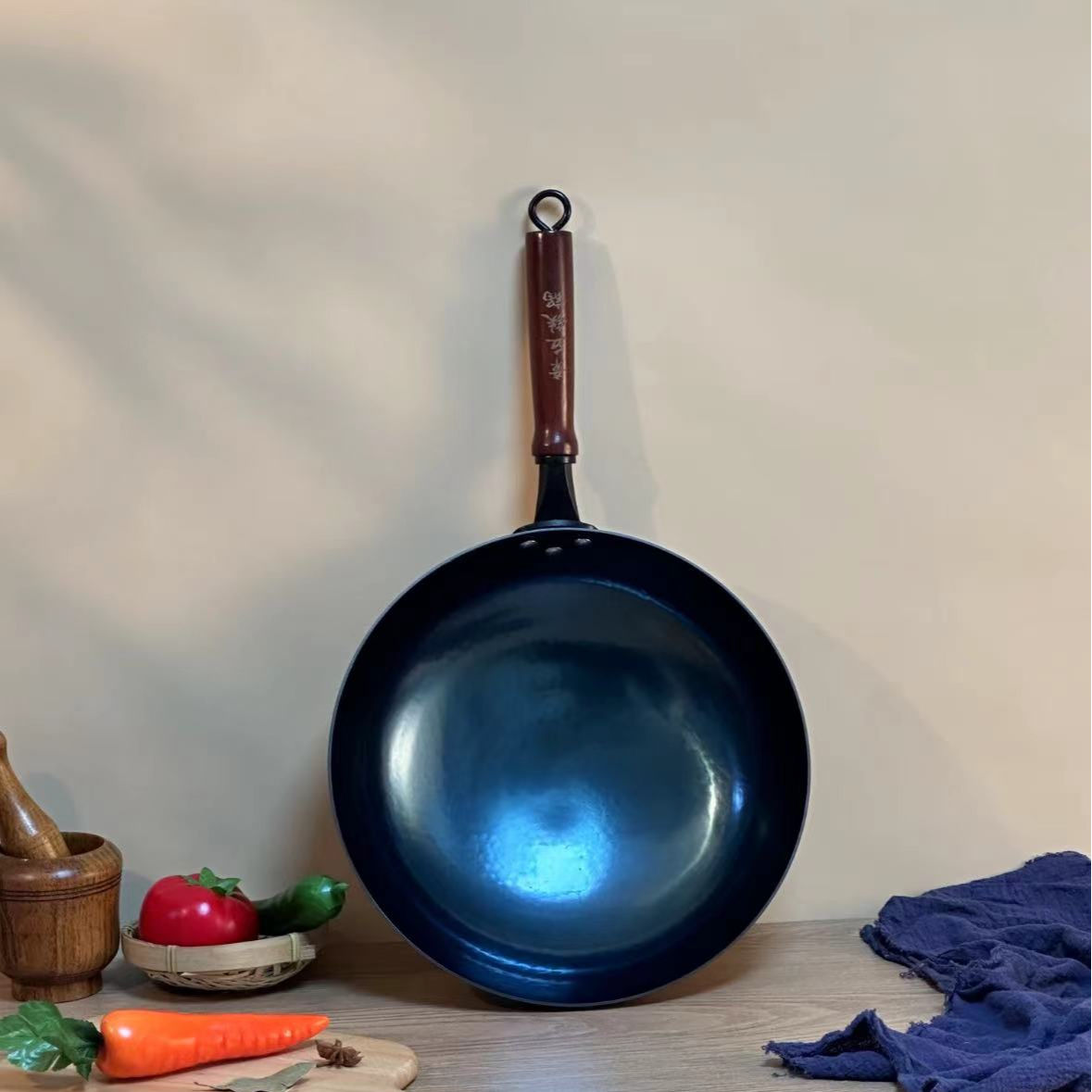 直播链接，一锅一拍，章丘手打铁锅