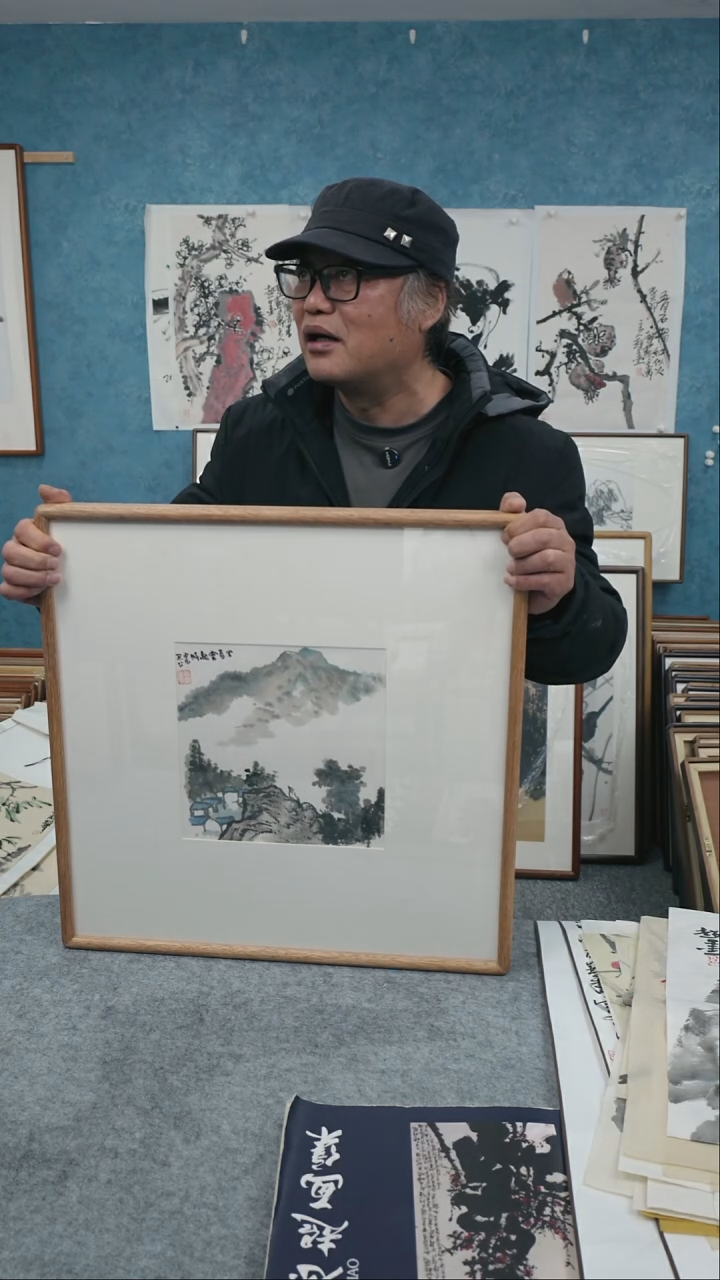 【闪购商品】国画50*50本土老师花鸟