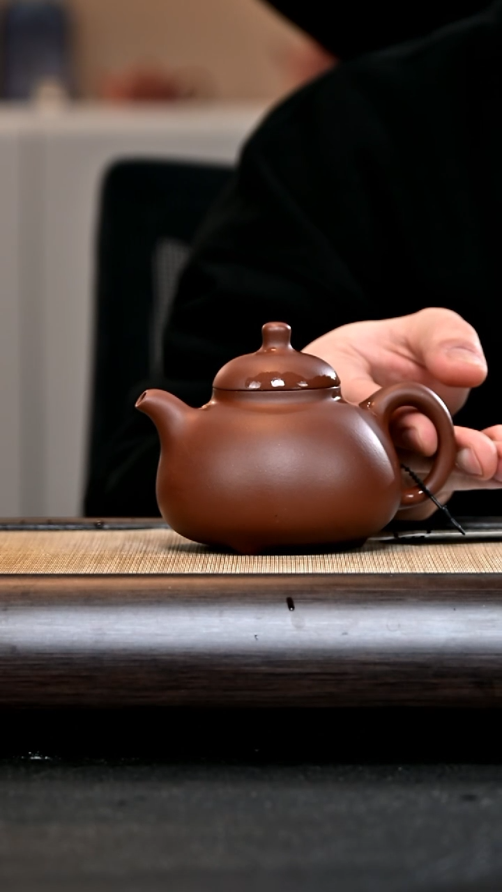 【闪购商品】紫砂茶壶AH4593 乳鼎 红紫泥