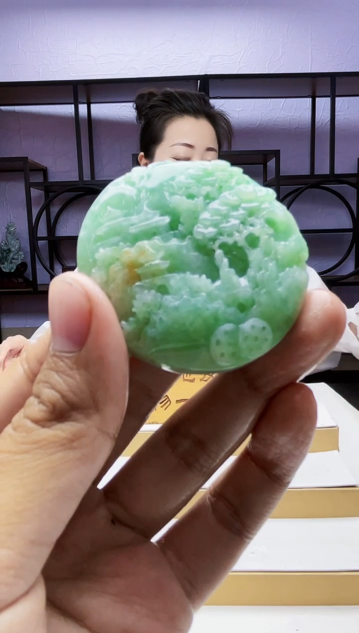 【闪购商品】定制翡翠未镶嵌毛货02080129
