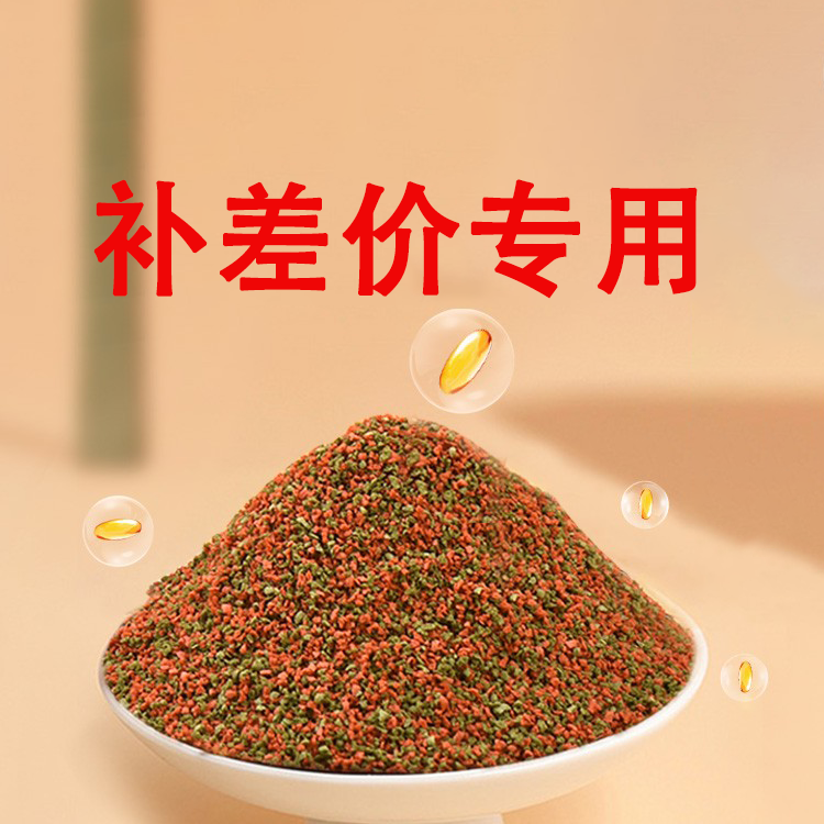 雷龙鱼粮试用装  补差价专用！慎拍 饲料增艳营养鱼粮不浑水养鱼