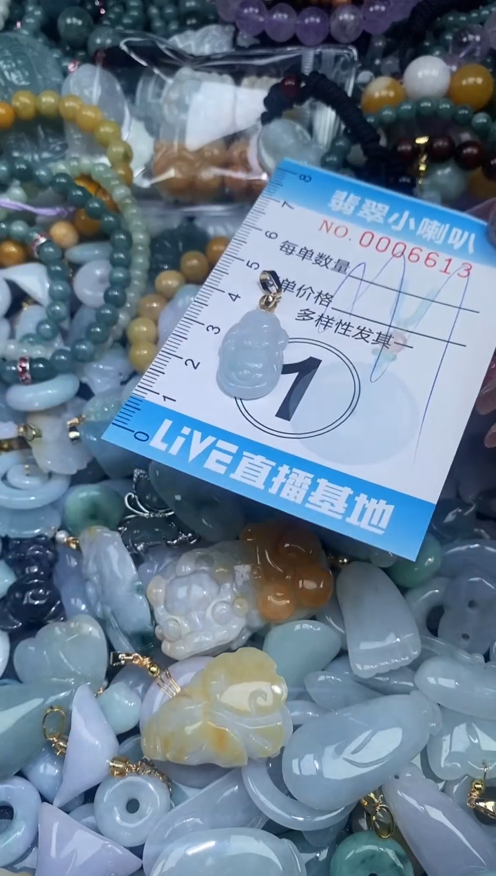 【闪购商品】翡翠颈饰未镶嵌闪购0006613多样性发其一