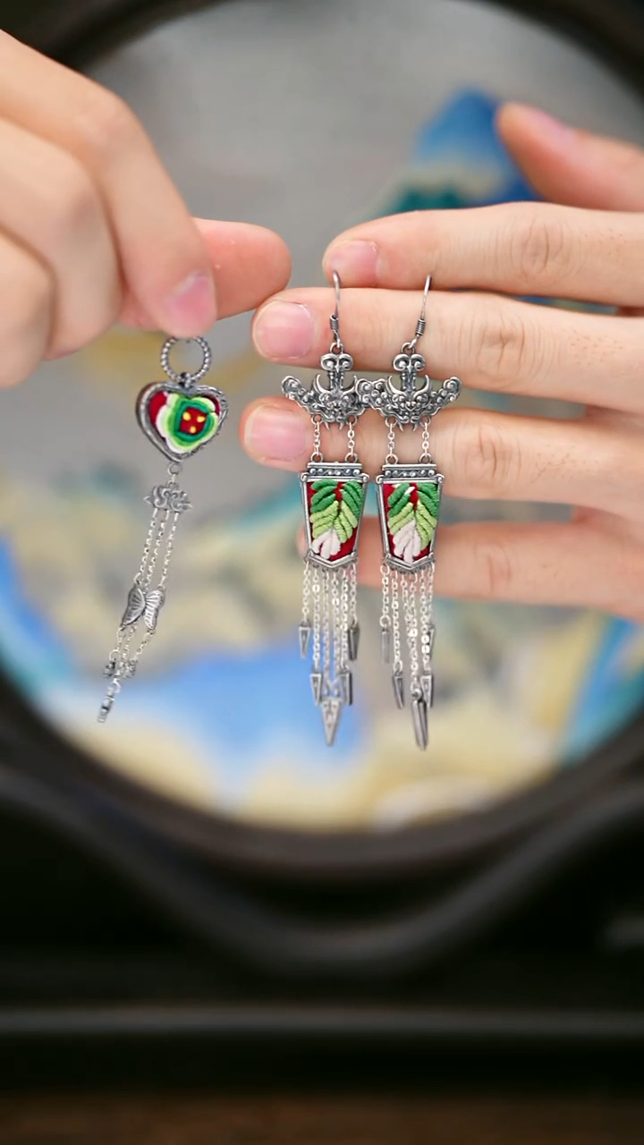 织绣134黔东南苗族刺绣