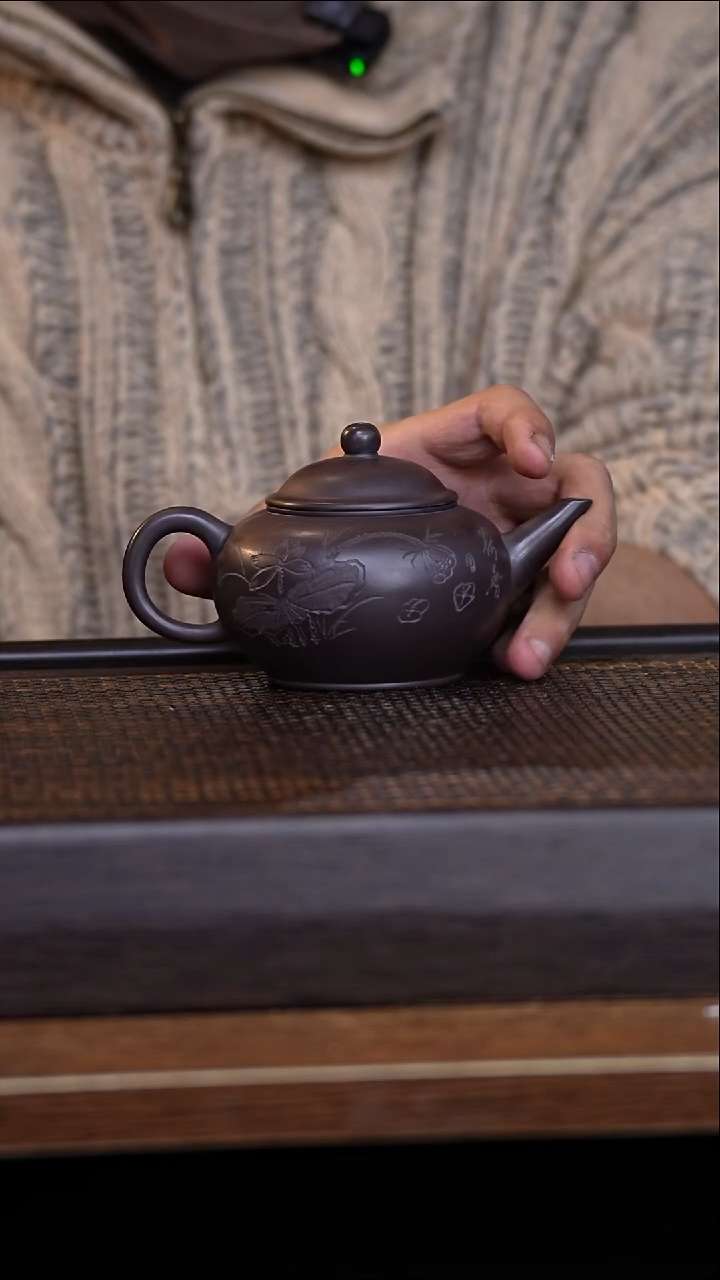 茶壶紫砂宜兴手工原矿紫砂壶001