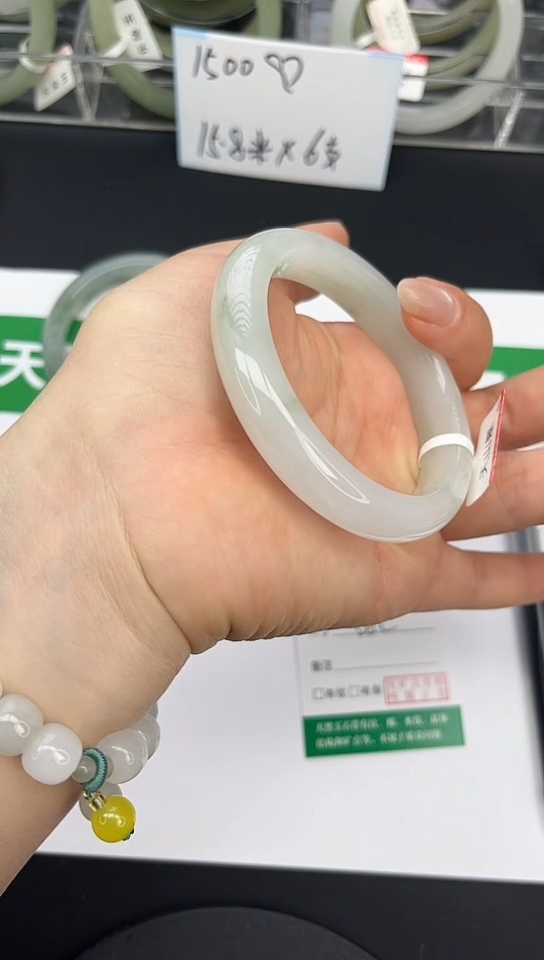 未镶嵌手镯石英质玉38-56/57