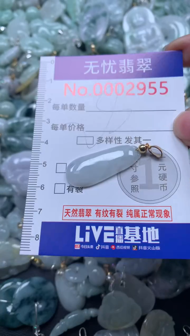颈饰未镶嵌翡翠2955