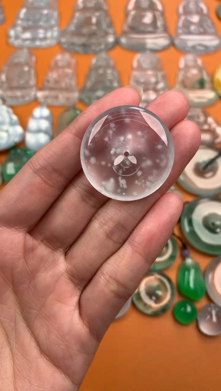 【闪购商品】翡翠颈饰未镶嵌30.7-6.3