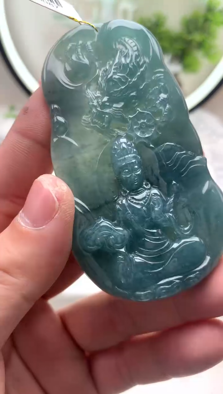 【闪购商品】翡翠颈饰未镶嵌大势至