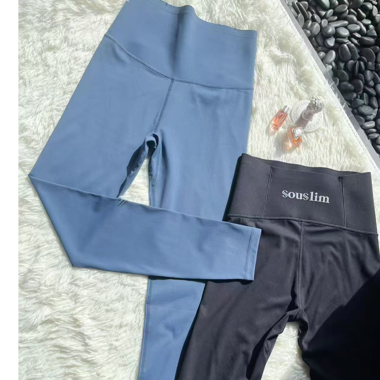 瑶老板-SOUSN女士芭比瑜伽裤高腰运动提臀高弹弹力裤