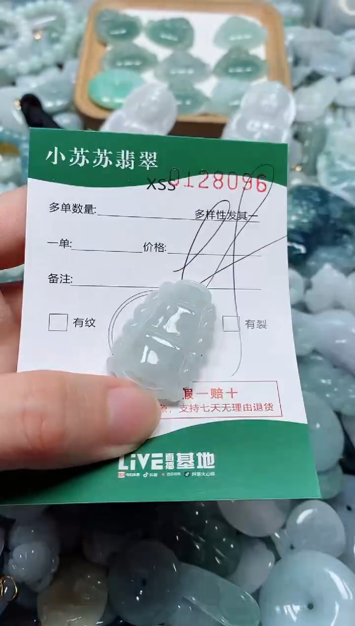 翡翠未镶嵌颈饰闪购商品0128096