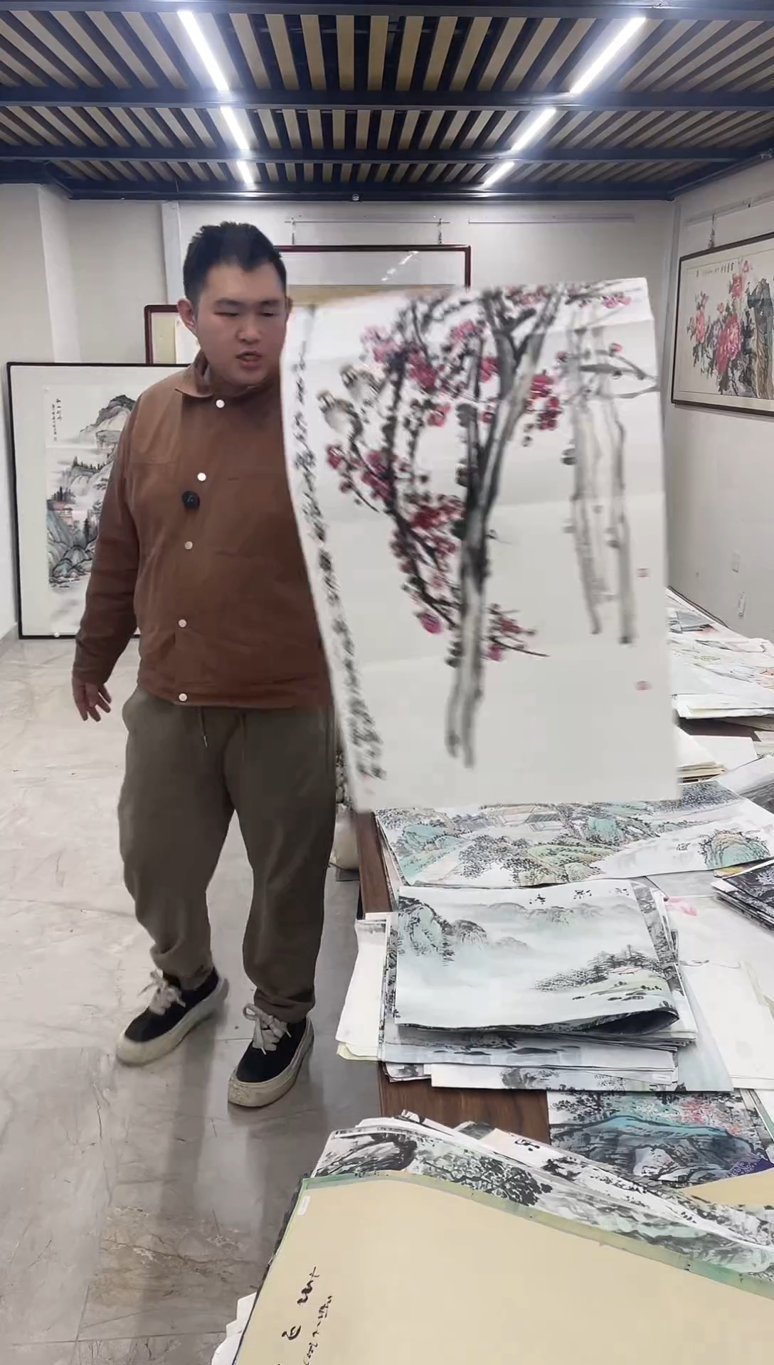 国画阿豪专属链接-昌梅花