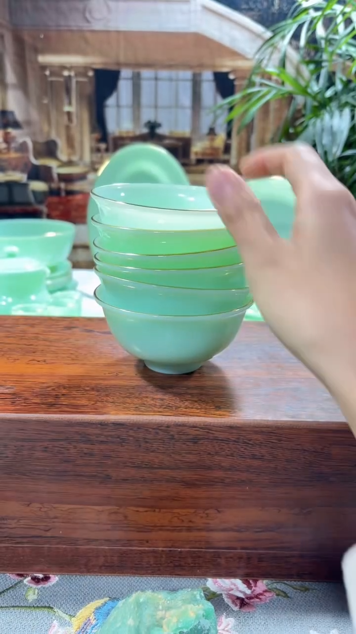 【闪购商品】... 4.5英寸玉瓷碗6个口径11.5厘米 