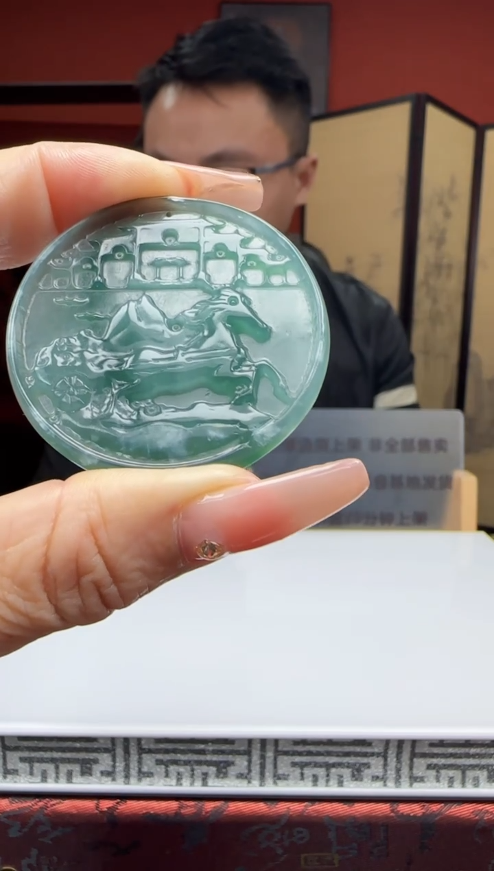 未镶嵌定制翡翠Q01595翡翠多样性发一