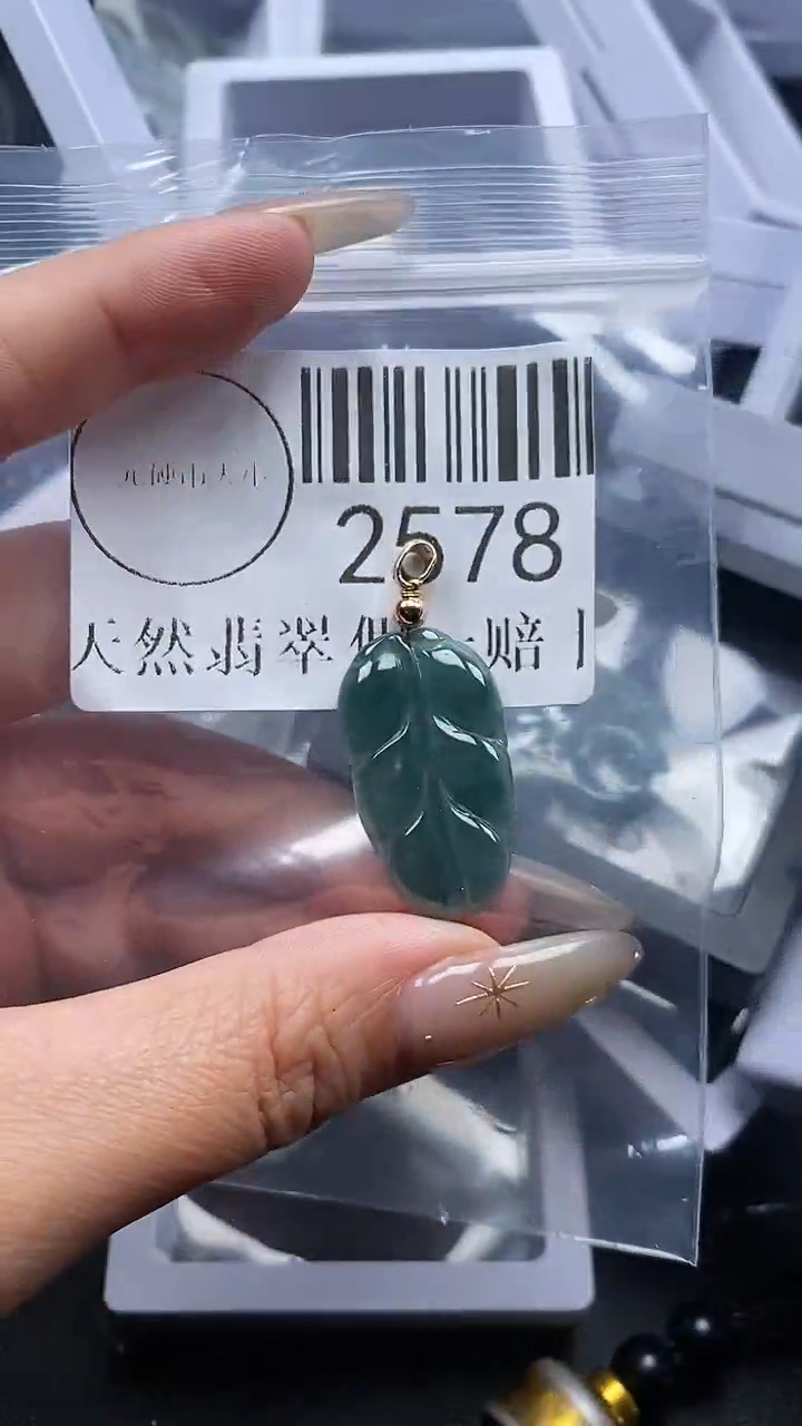 颈饰未镶嵌翡翠2578