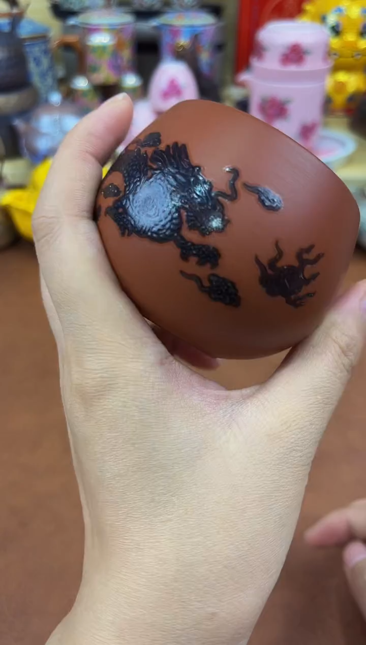陶瓷茶具摆件旅行套组