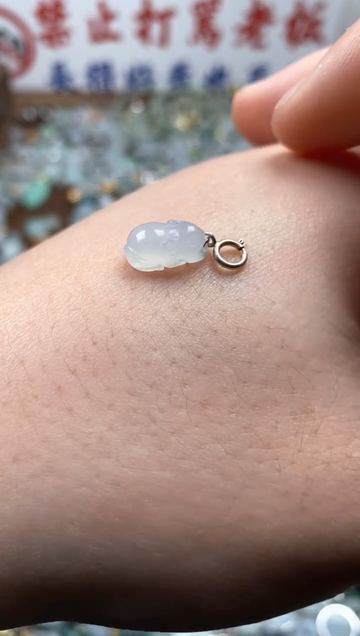 【闪购商品】翡翠颈饰未镶嵌嘎嘎嘎