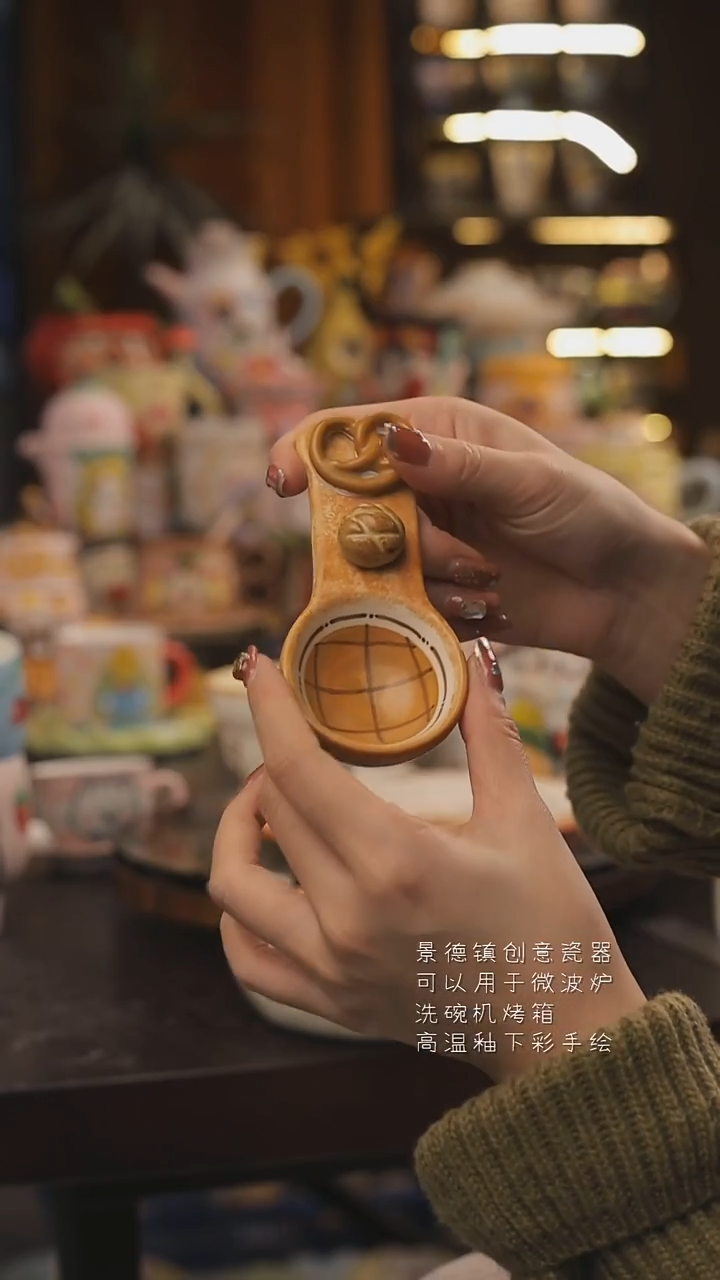 景德镇釉下彩绘设计师款式陶瓷