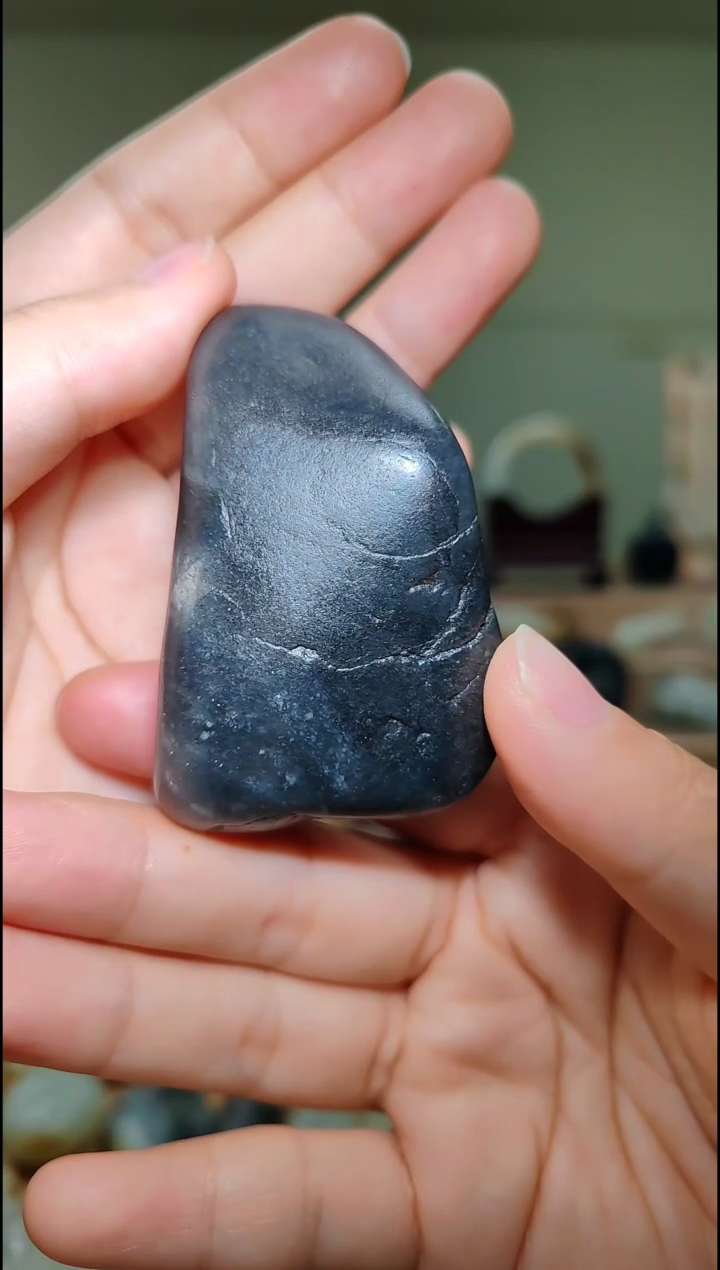 【闪购商品】和田玉把件未镶嵌新疆和田玉青花原石把件