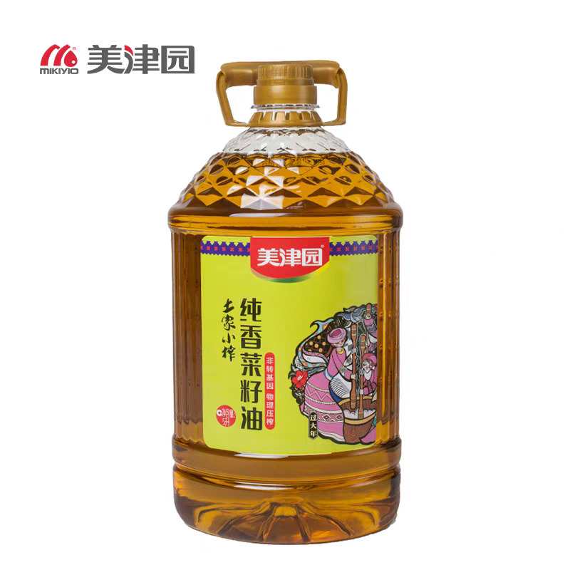 5L美津园纯香菜籽油