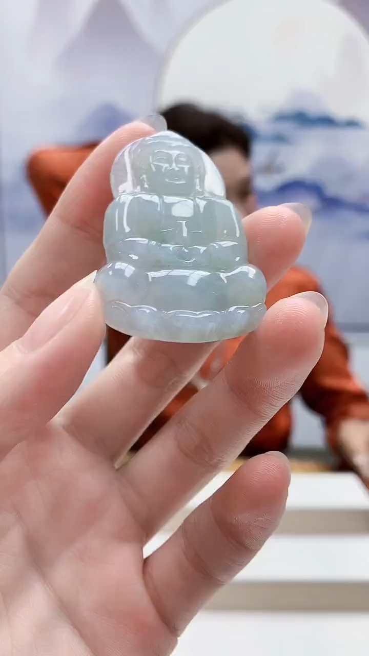 未镶嵌定制翡翠4829ry-毛货挂件133