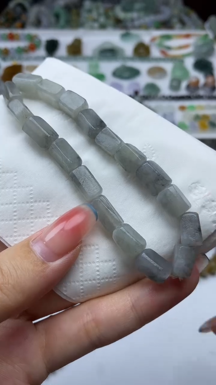 未镶嵌定制翡翠毛货定制不退不换