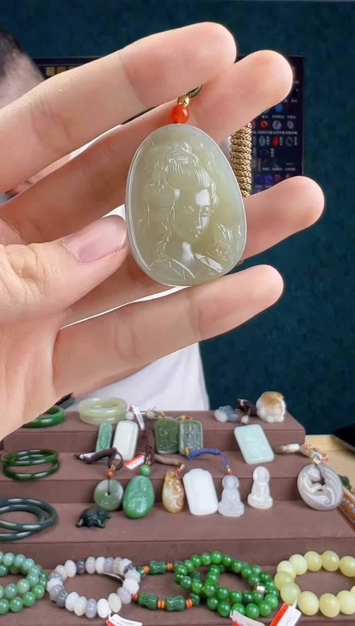 【闪购商品】和田玉颈饰未镶嵌ZZ 拍一发一 多样性发货